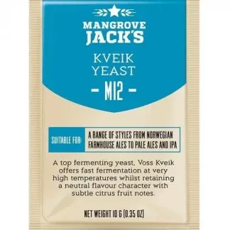 Mangrove Jack's Dried Yeast M12 Voss Kveik Yeast - 10g