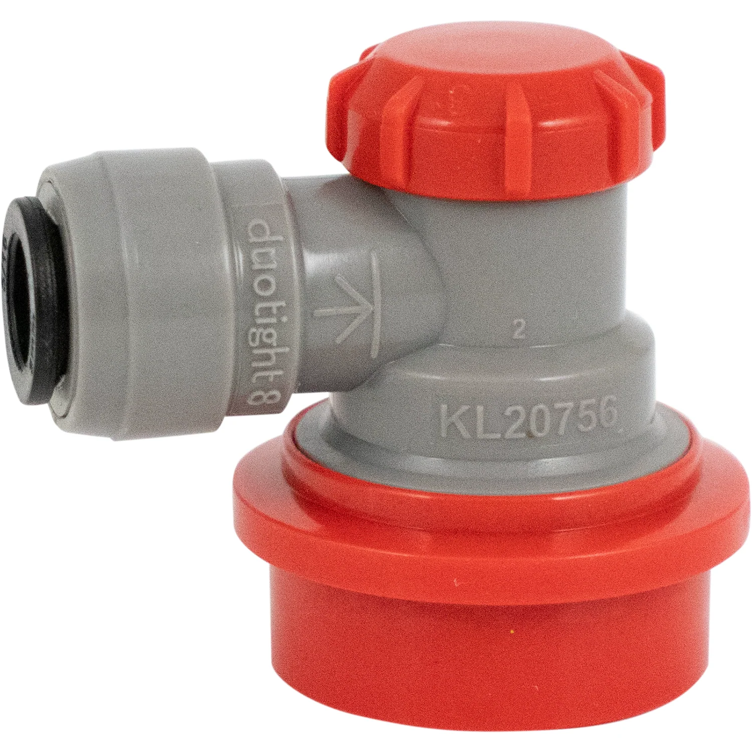 Duotight Ball Lock QD Gas In | Quick Disconnect Gas In Push-In Fitting - 6.35mm (1/4in)