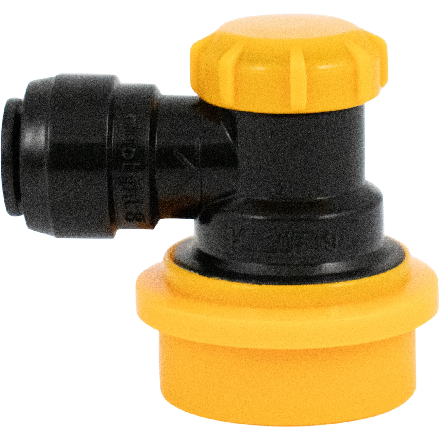 Duotight Ball Lock QD Beverage Out | Quick Disconnect Bev Out Push-In Fitting - 6.35mm (1/4in)