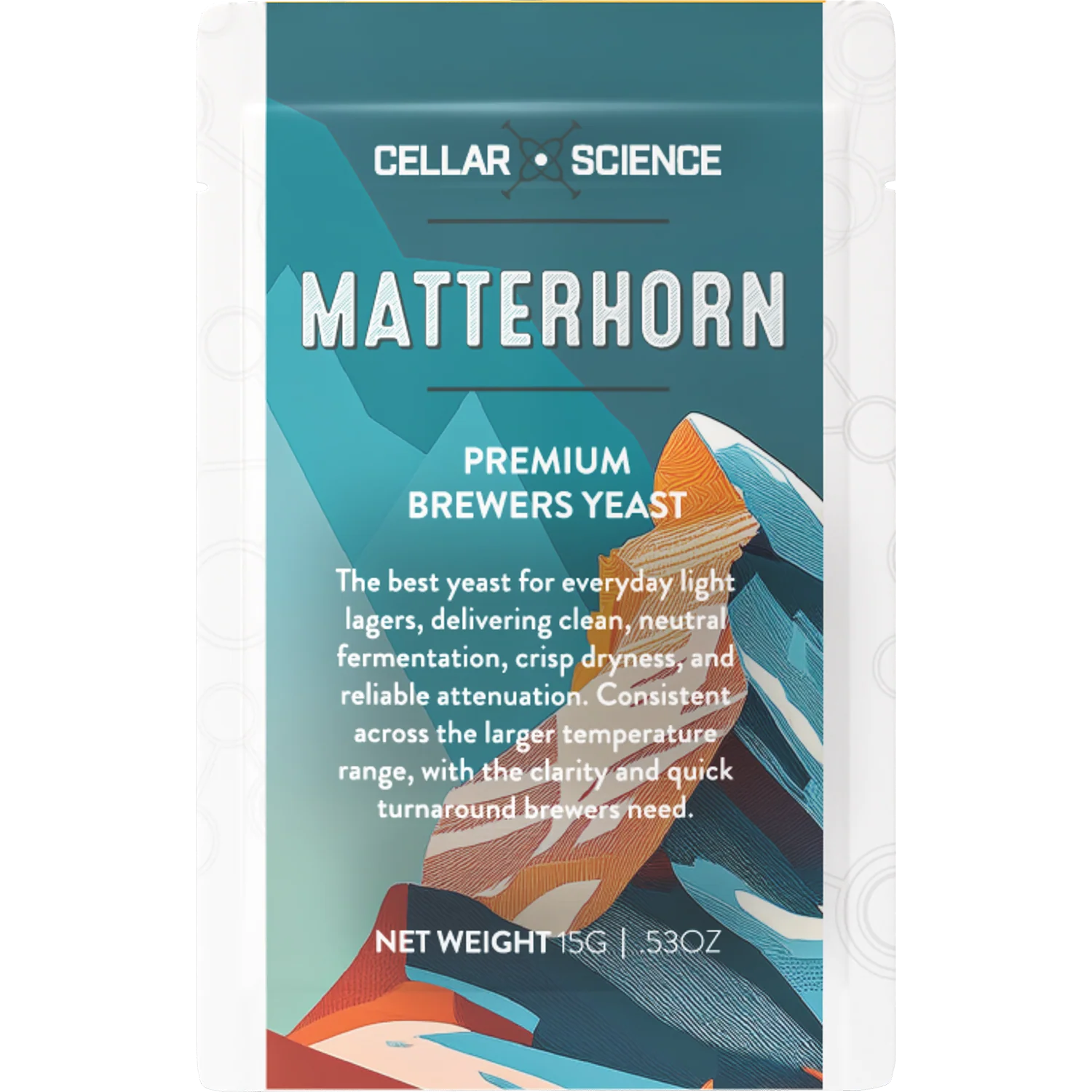 CellarScience® MATTERHORN Dry Beer Yeast 15 G