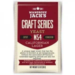 Mangrove Jack's Dried Yeast California Lager M54 - 10g