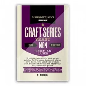 Mangrove Jack's Dried Yeast Bohemian Lager M84 - 10g